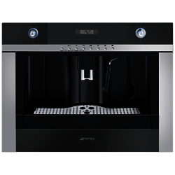 Smeg CMSC45 Linea Built In Coffee Machine Black